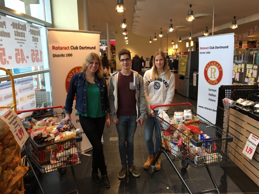 v.l. Flora Horster, Benedikt Sichla, Sophie-Charlotte Jeiter (alle RAC Dortmund)